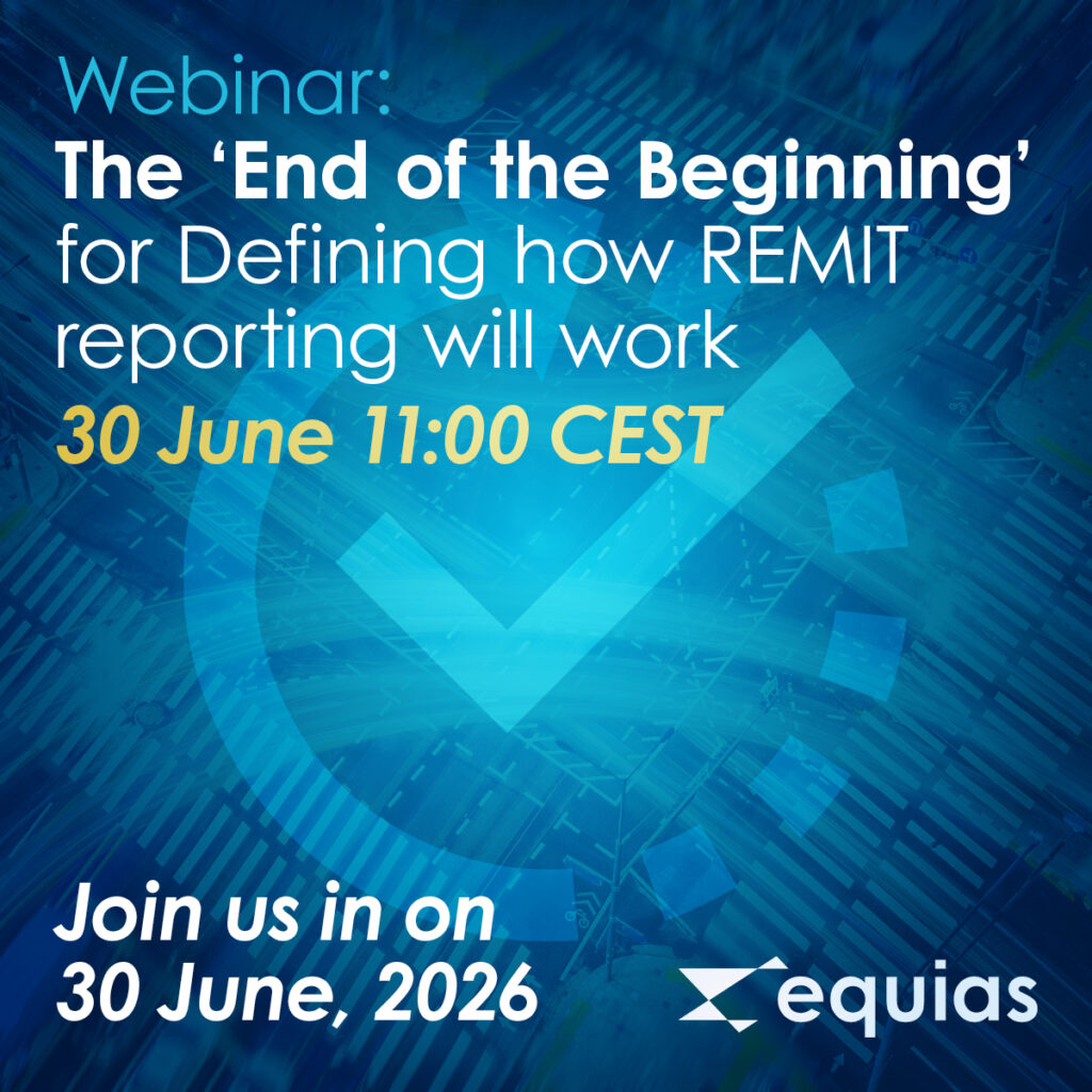Webinar Defining REMIT Reporting